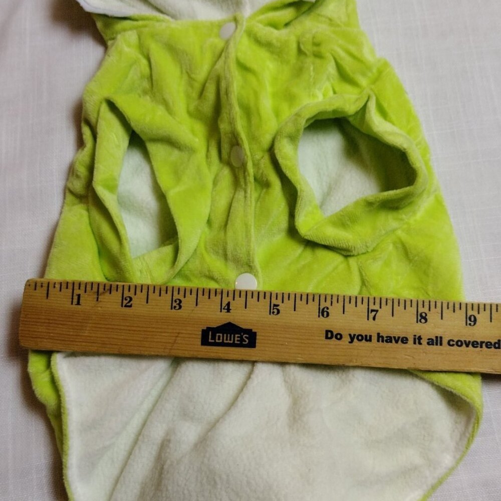 Dinosaur Costume for Small Dog/Cat Halloween Puppy Clothes Soft Fleece size L - Picture 4 of 8